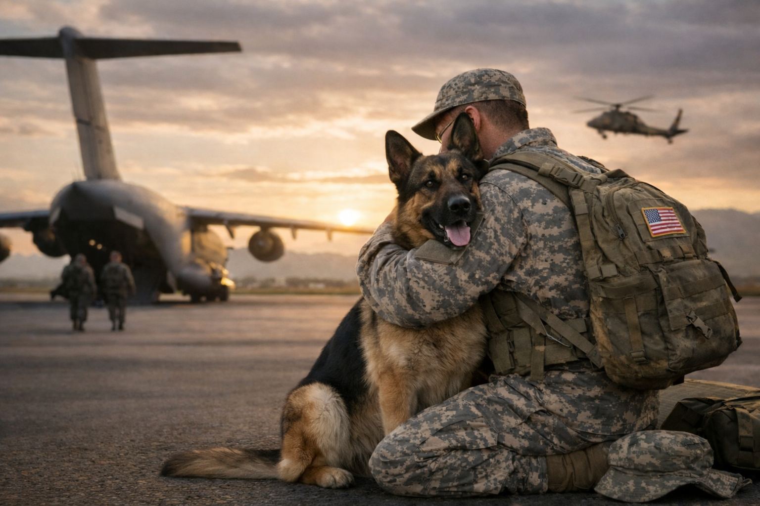 Military pet transport